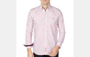 CHEMISE LIBERTY RUGBY ROUGE